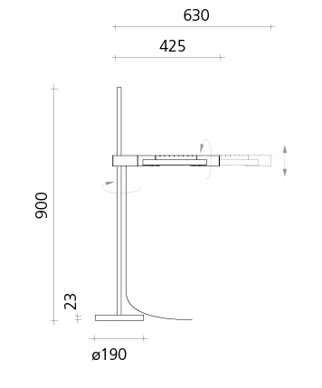 HALO LED T Tischleuchte von Baltensweiler, Baltensweiler, Rosmarie & Rico Baltensweiler, Tischleuchten, Leuchten