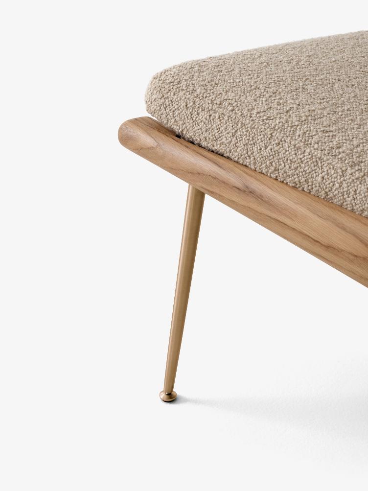 Boomerang HM1 Lounge Chair von Peter Hvidt und Orla Mølgaard-Nielsen | Sessel ohne Armlehne, &Tradition, Peter Hvidt und Orla Mølgaard-Nielsen, Sessel, Wohnmöbel