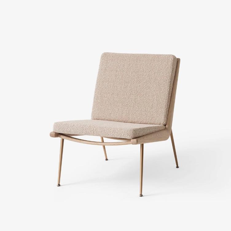 Boomerang HM1 Lounge Chair von Peter Hvidt und Orla Mølgaard-Nielsen | Sessel ohne Armlehne, &Tradition, Peter Hvidt und Orla Mølgaard-Nielsen, Sessel, Wohnmöbel