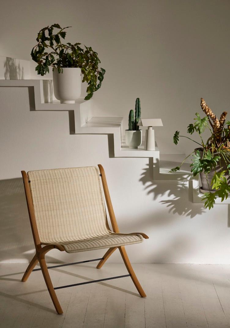 X Lounge Chair HM10 von Peter Hvidt und Orla Mølgaard-Nielsen, &Tradition, Peter Hvidt und Orla Mølgaard-Nielsen, Sessel, Wohnmöbel