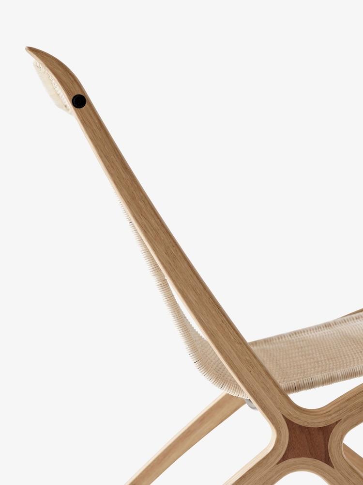 X Lounge Chair HM10 von Peter Hvidt und Orla Mølgaard-Nielsen, &Tradition, Peter Hvidt und Orla Mølgaard-Nielsen, Sessel, Wohnmöbel