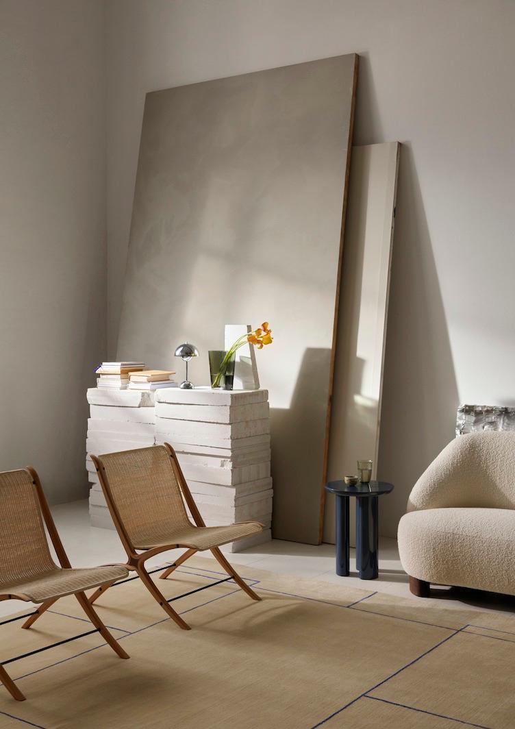 X Lounge Chair HM10 von Peter Hvidt und Orla Mølgaard-Nielsen, &Tradition, Peter Hvidt und Orla Mølgaard-Nielsen, Sessel, Wohnmöbel