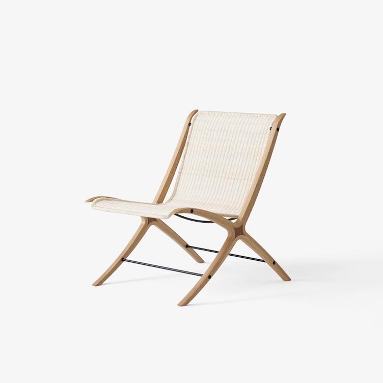 X Lounge Chair HM10 von Peter Hvidt und Orla Mølgaard-Nielsen