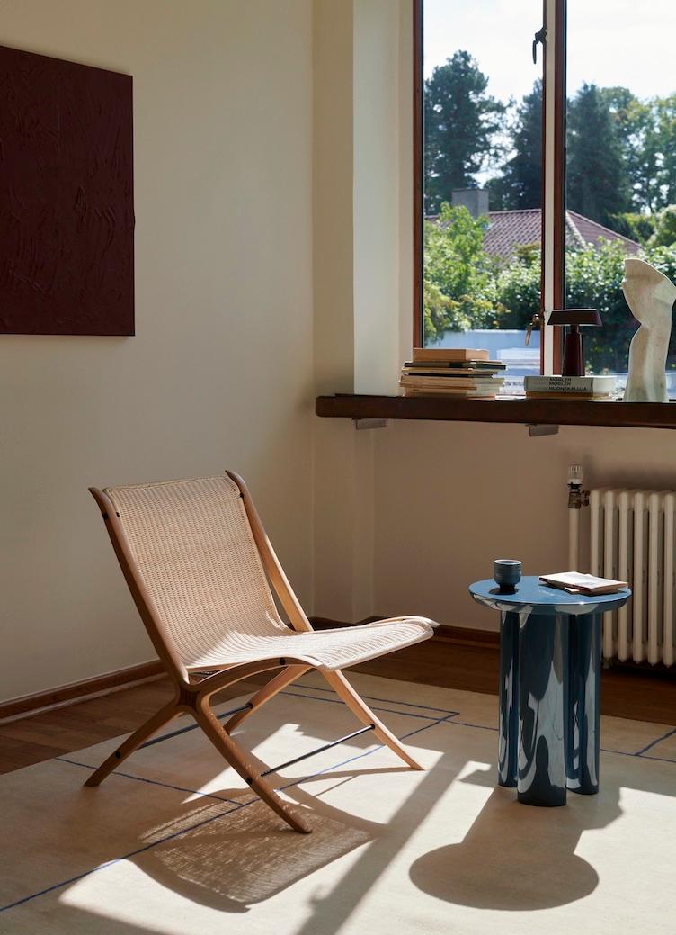 X Lounge Chair HM10 von Peter Hvidt und Orla Mølgaard-Nielsen, &Tradition, Peter Hvidt und Orla Mølgaard-Nielsen, Sessel, Wohnmöbel