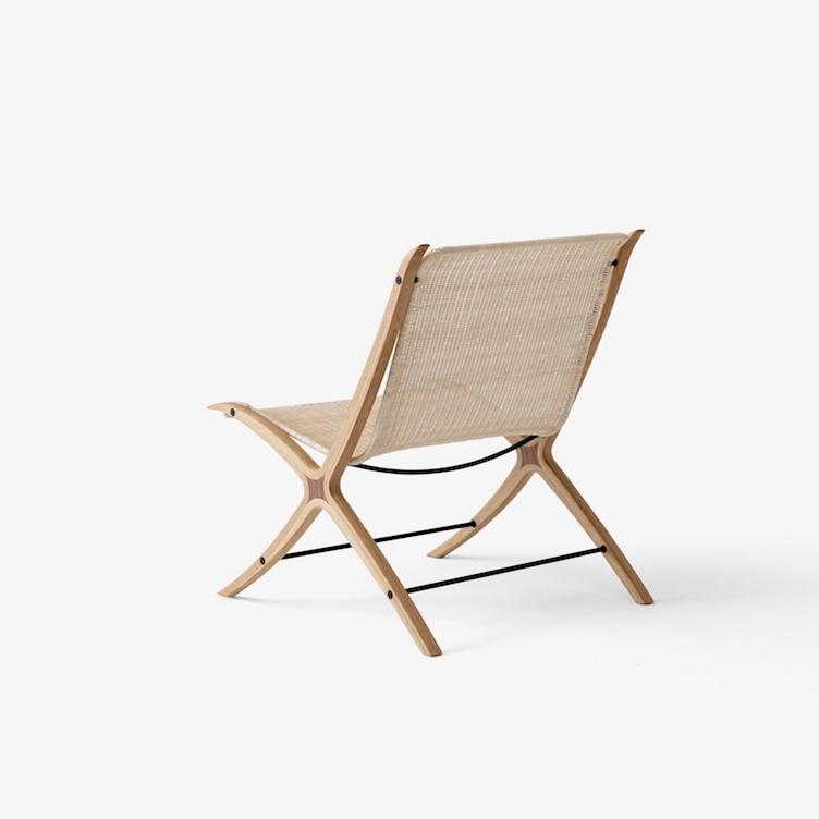 X Lounge Chair HM10 von Peter Hvidt und Orla Mølgaard-Nielsen, &Tradition, Peter Hvidt und Orla Mølgaard-Nielsen, Sessel, Wohnmöbel