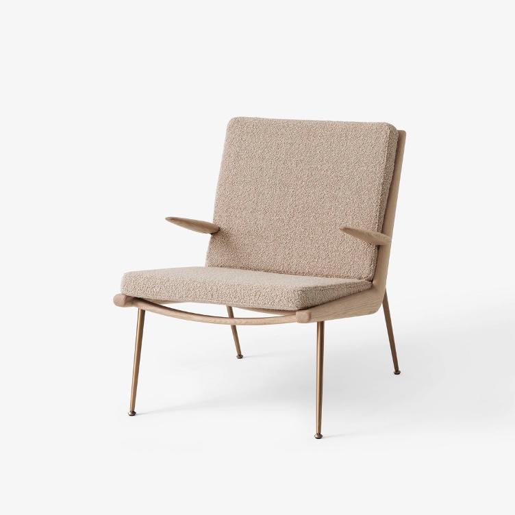 Boomerang HM2 Lounge Chair von Peter Hvidt und Orla Mølgaard-Nielsen | Sessel mit Armlehne