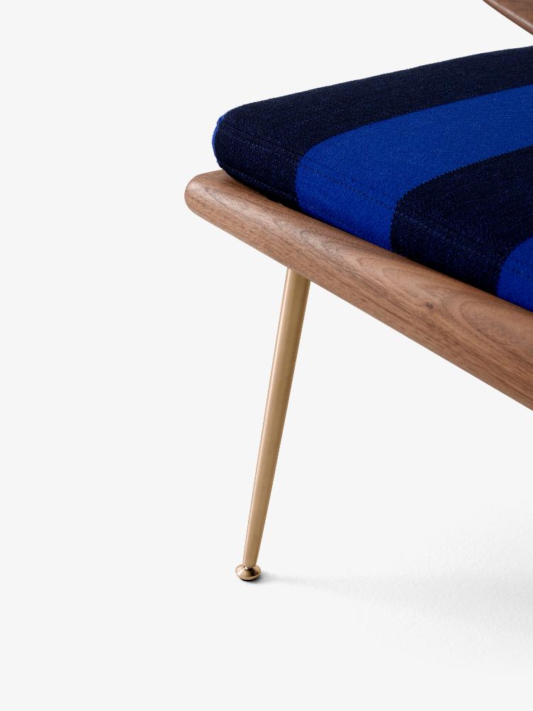 Boomerang HM2 Lounge Chair von Peter Hvidt und Orla Mølgaard-Nielsen | Sessel mit Armlehne, &Tradition, Peter Hvidt und Orla Mølgaard-Nielsen, Sessel, Wohnmöbel