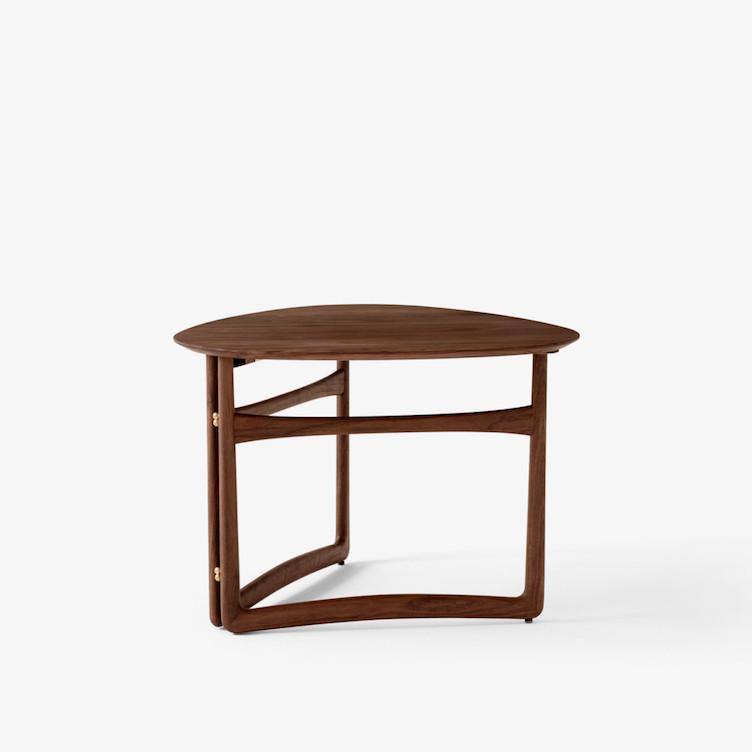 Drop Leaf HM5 Lounge Table von Peter Hvidt und Orla Mølgaard-Nielsen, &Tradition, Peter Hvidt und Orla Mølgaard-Nielsen, Beistelltisch + Couchtisch, Wohnmöbel