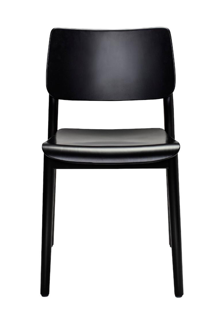 Viena Slim Holzstuhl von Seledue | einfarbig natur und schwarz, seledue, Stefan Zwicky, Stuhl, Wohnmöbel