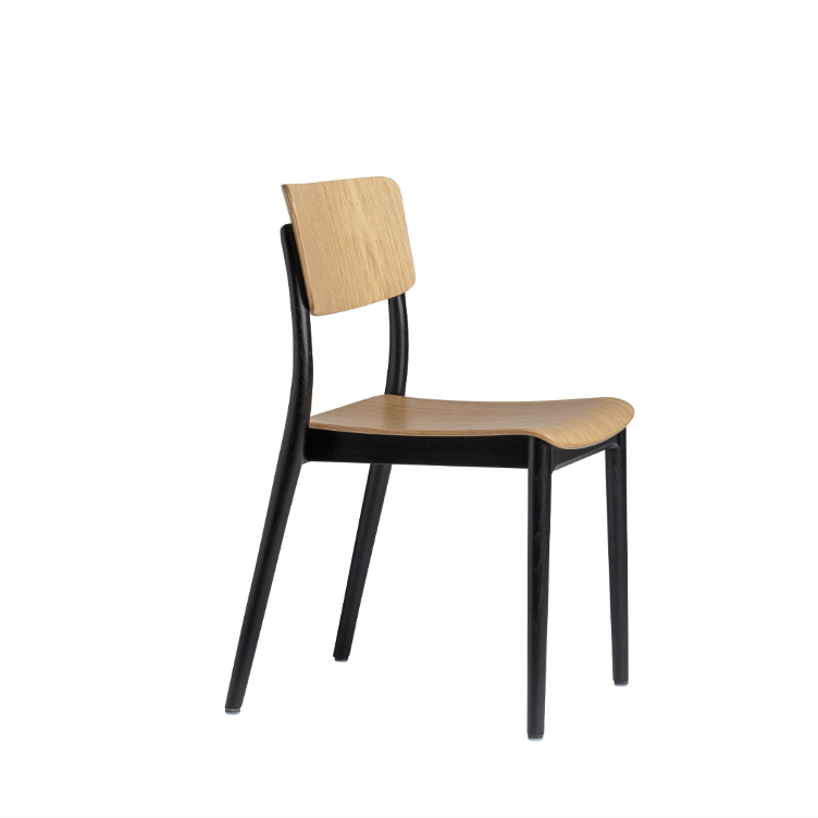 Viena Slim wooden chair by Seledue | multicolored