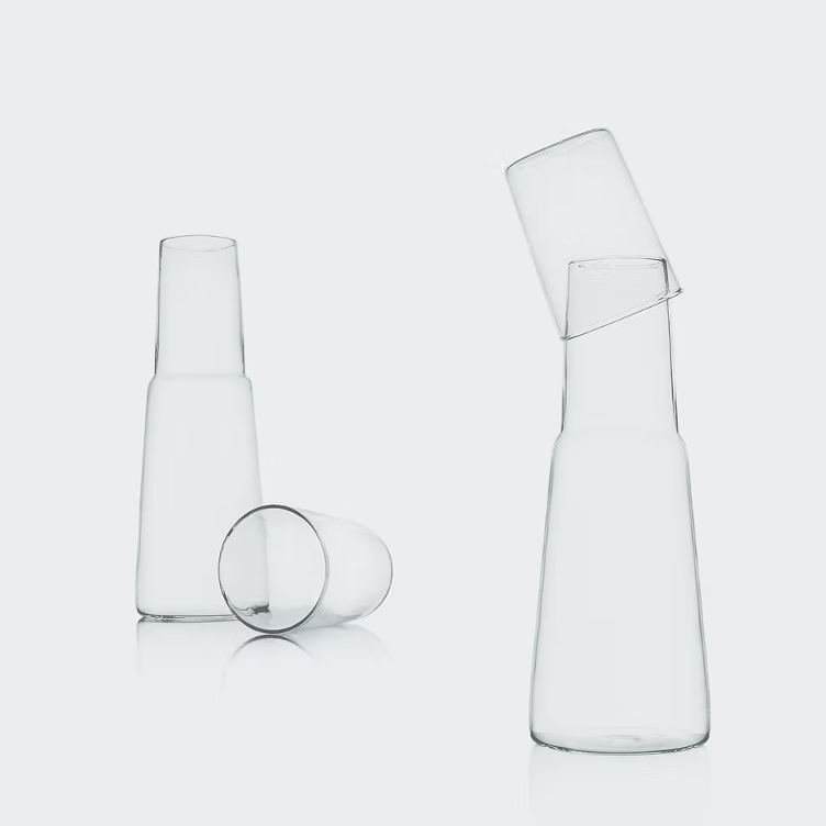 Ichendorf Milano Torre | Flaschen mit Glas , Edition Populaire Kollektion, Küche + Esszimmer, Accessoires