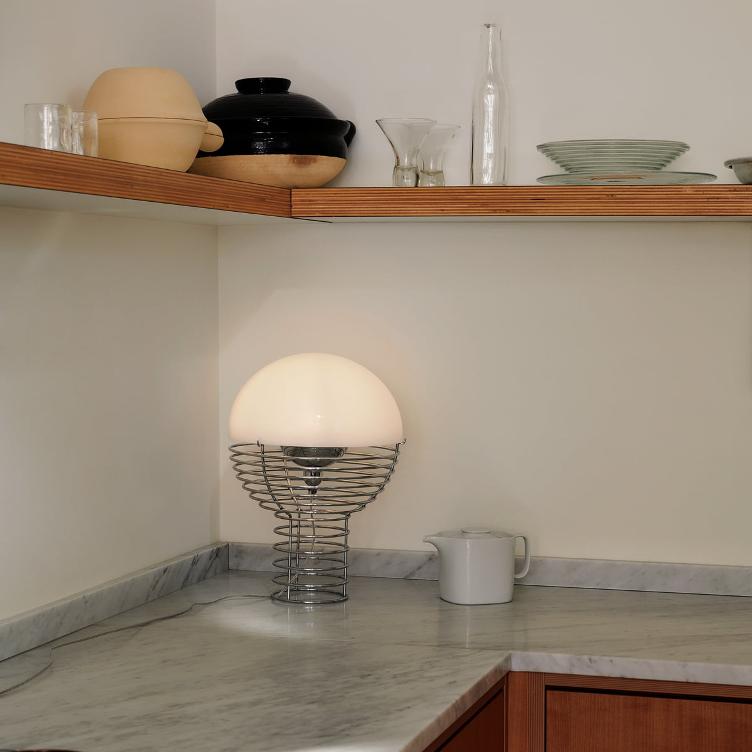 Wire Large Tischleuchte von Verner Panton für Verpan, Verpan, Verner Panton, Tischleuchten, Leuchten