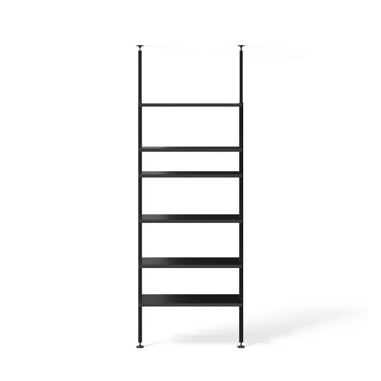 Johann`s Teleskopregal schwarz | 1er Regal Kombinationen