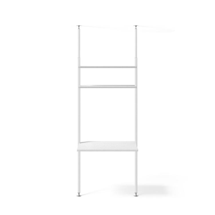 Johann`s Teleskopregal weiss | 1er Regal Kombinationen | Regale