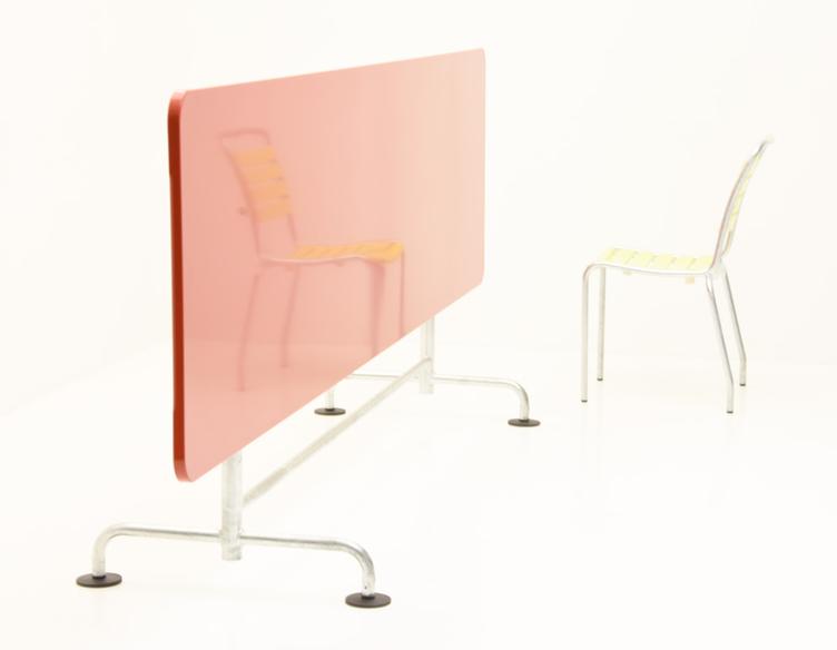 Klassischer Gartentisch von Atelier Alinea | rechteckig 240 x 75 cm und  295 x 75 cm, Atelier Alinea, Werkentwurf , Tisch, Gartenmöbel