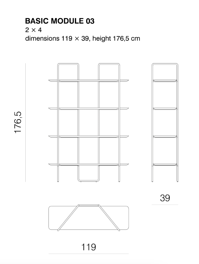 Knif Regal von Prostoria, Prostoria, Regal, Wohnmöbel