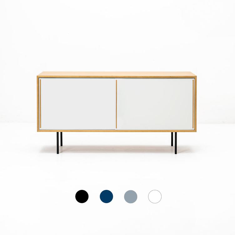 Kurt Thut Sideboard S943 Ahorn | Spezialausführung weiss