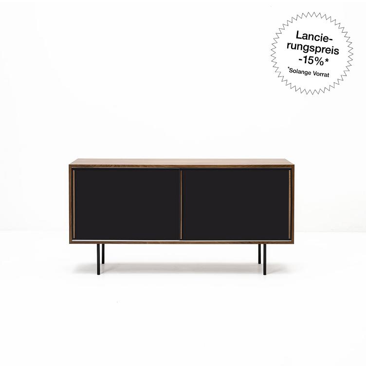 KURT THUT SIDEBOARD S943, NUSSBAUM | ab CHF 2932.- statt CHF 3450.- | exklusive Liefergebühren*, SwissFurniture, Kurt Thut, Sideboard + Kommode, Wohnmöbel