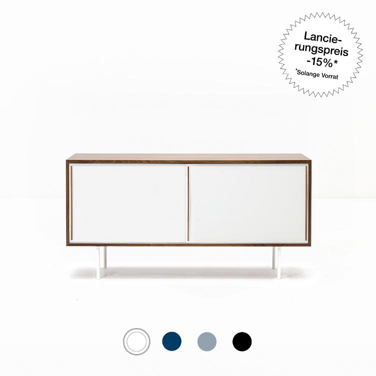 KURT THUT SIDEBOARD S943, NUSSBAUM | ab CHF 2932.- statt CHF 3450.- | exklusive Liefergebühren*