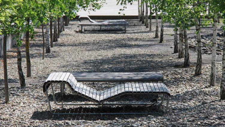 BURRI Landi Liege Ergo, BURRI public elements, Werkentwurf , Liege, Gartenmöbel