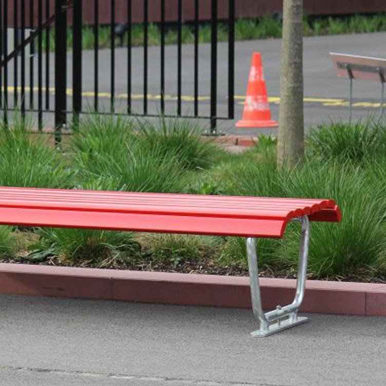 BURRI Landi Sitzbank | ohne Rückenlehne, BURRI public elements, Werkentwurf , Sitzbank, Gartenmöbel