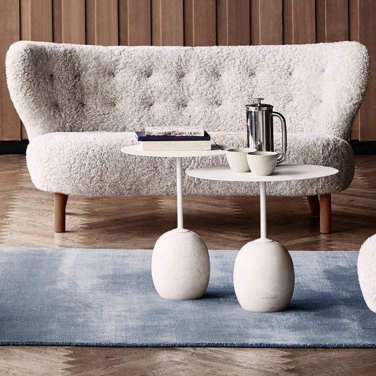 Lato Beistelltisch LN8 und LN9 | Rund und Oval, &Tradition, Beistelltisch + Couchtisch, Wohnmöbel