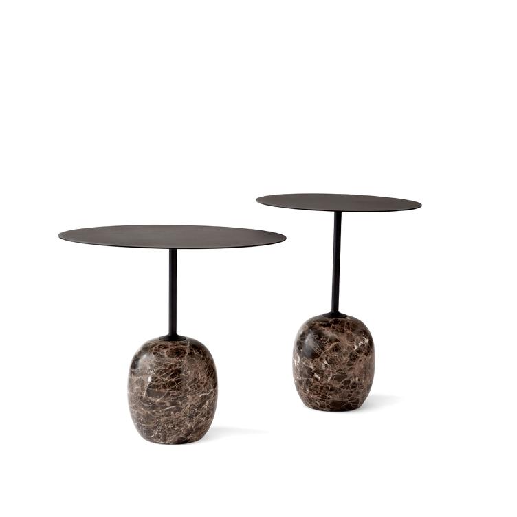 Lato Beistelltisch LN8 und LN9 | Rund und Oval, &Tradition, Beistelltisch + Couchtisch, Wohnmöbel