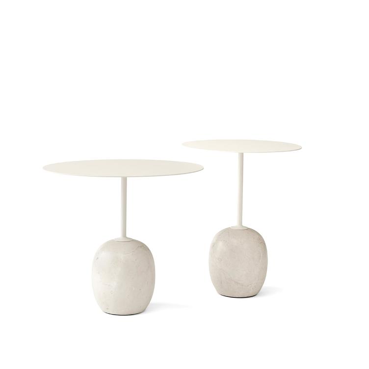 Lato Beistelltisch LN8 und LN9 | Rund und Oval, &Tradition, Beistelltisch + Couchtisch, Wohnmöbel