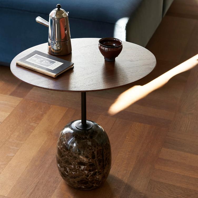 Lato Beistelltisch LN8 und LN9 | Rund und Oval, &Tradition, Beistelltisch + Couchtisch, Wohnmöbel