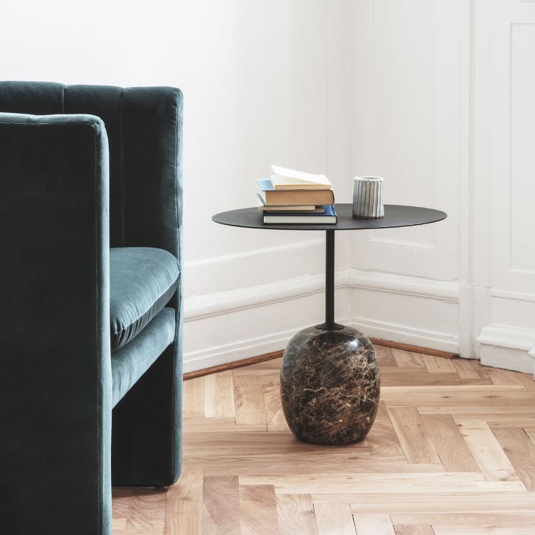 Lato Beistelltisch LN8 und LN9 | Rund und Oval, &Tradition, Beistelltisch + Couchtisch, Wohnmöbel