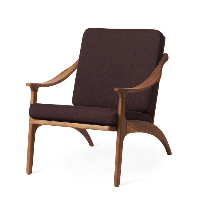Lean Back Lounge Chair von Arne Hovmand-Olsen | Stoff und Leder, Warm Nordic, Arne Hovmand-Olsen, Sessel, Wohnmöbel