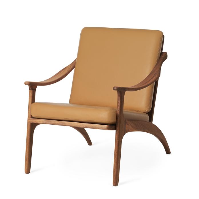 Lean Back Lounge Chair von Arne Hovmand-Olsen | Stoff und Leder, Warm Nordic, Arne Hovmand-Olsen, Sessel, Wohnmöbel