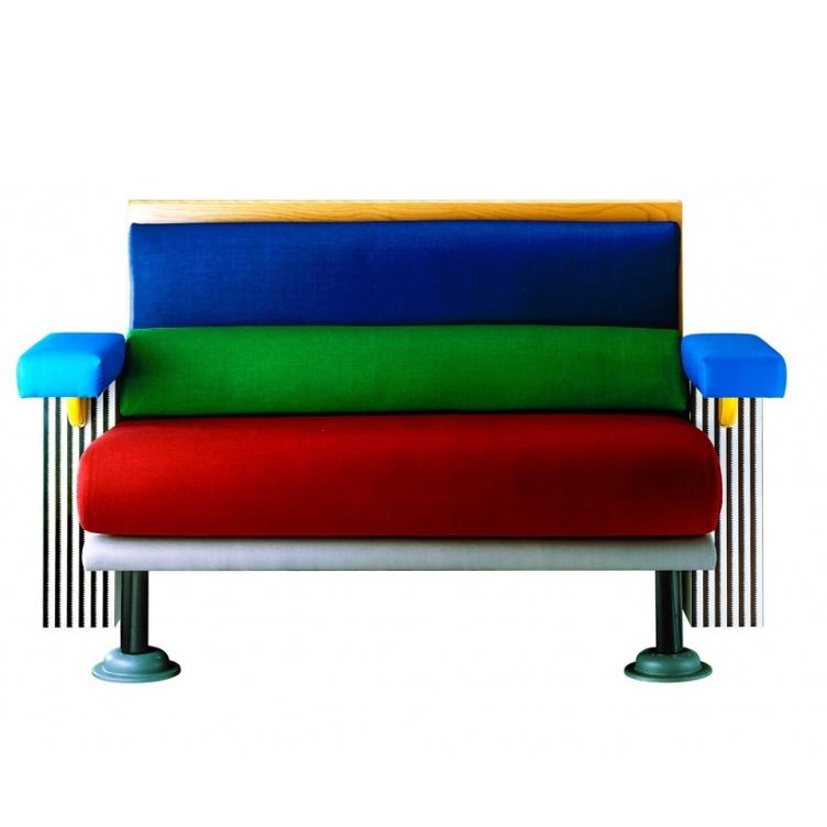 Lido Sofa von Michele De Lucchi für Memphis Milano, Memphis Milano, Michele De Lucchi, Sofa, Wohnmöbel