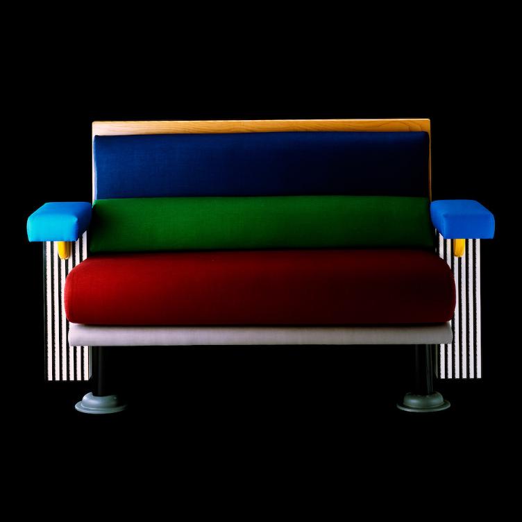 Lido Sofa von Michele De Lucchi für Memphis Milano, Memphis Milano, Michele De Lucchi, Sofa, Wohnmöbel