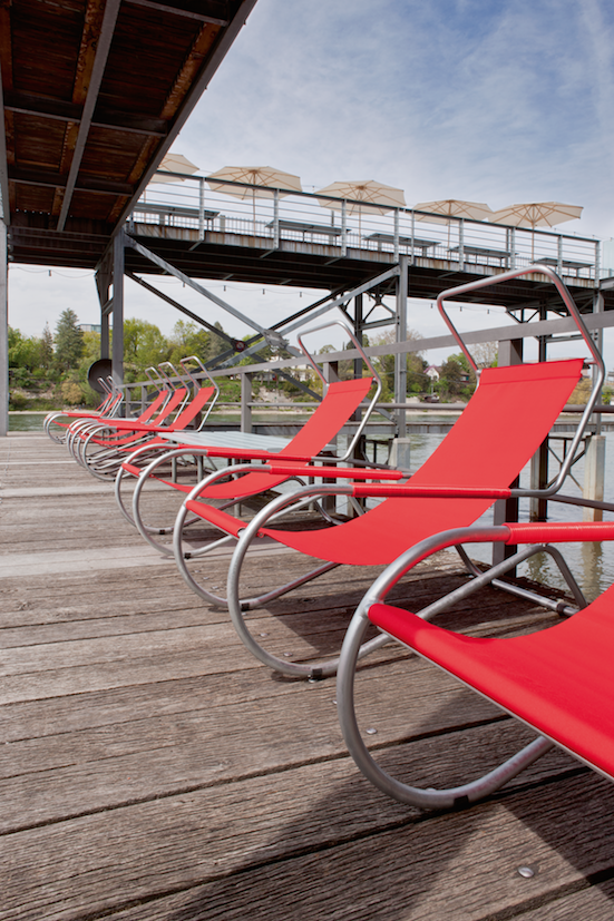 Lido Liege von Battista Giudici, wb form, Battista Giudici und Gino Giudici, Liege, Gartenmöbel