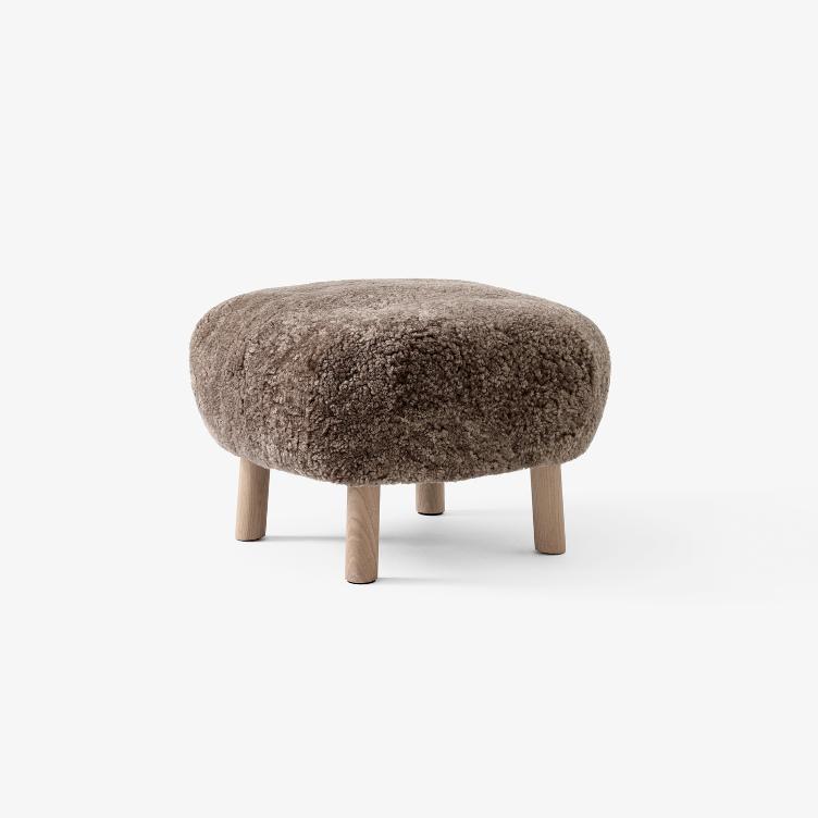 Little Petra VB1 Sessel und Pouf ATD1 von Viggo Boesen, &Tradition, Viggo Boesen, Sessel, Wohnmöbel, Hocker, Wohnmöbel