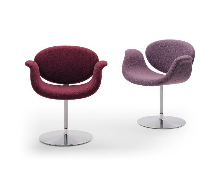 Little Tulip Chair von Pierre Paulin für Artifort | Sessel mit Scheibe - 8