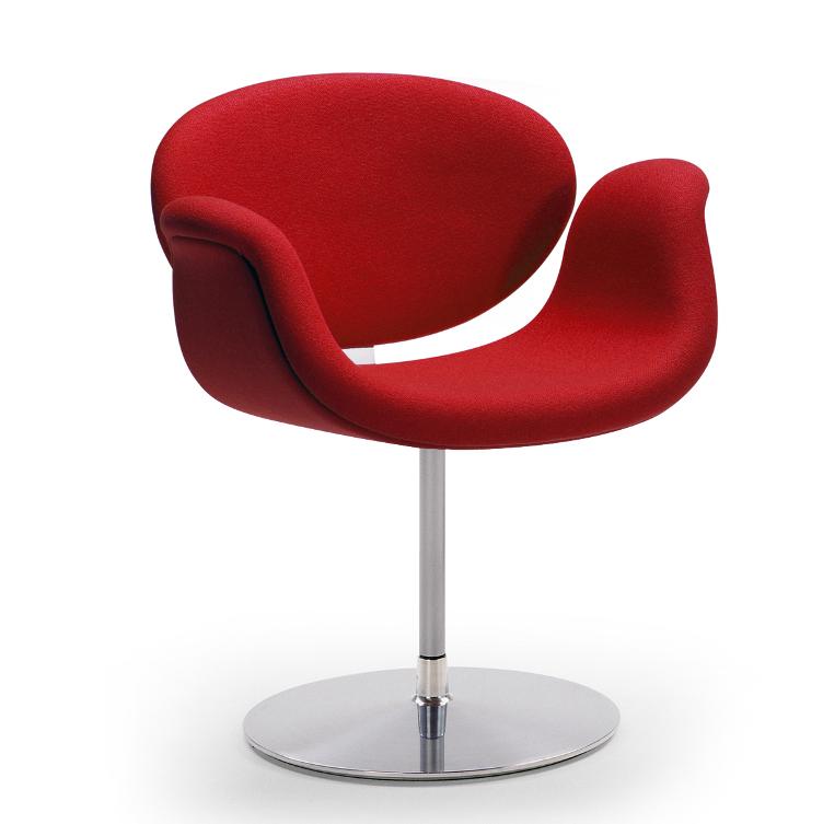 Little Tulip Chair von Pierre Paulin für Artifort | Sessel mit Scheibe - 7