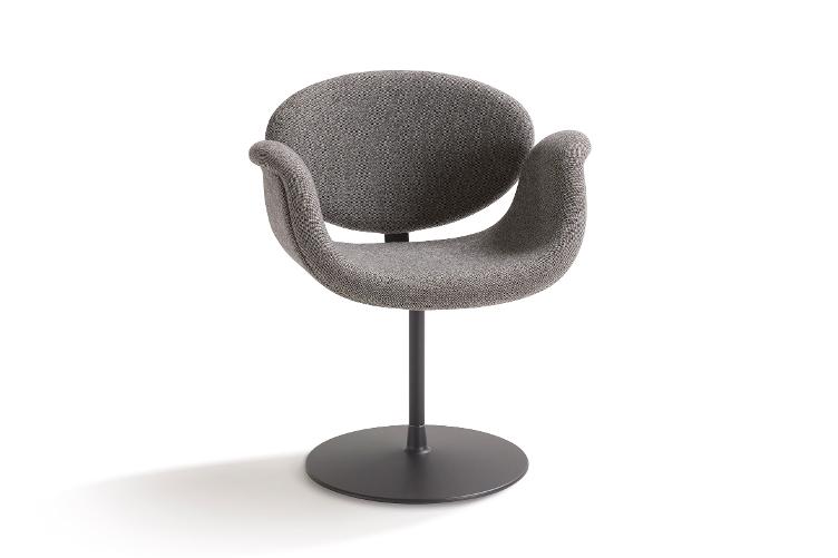 Little Tulip Chair von Pierre Paulin für Artifort | Sessel mit Scheibe - 1