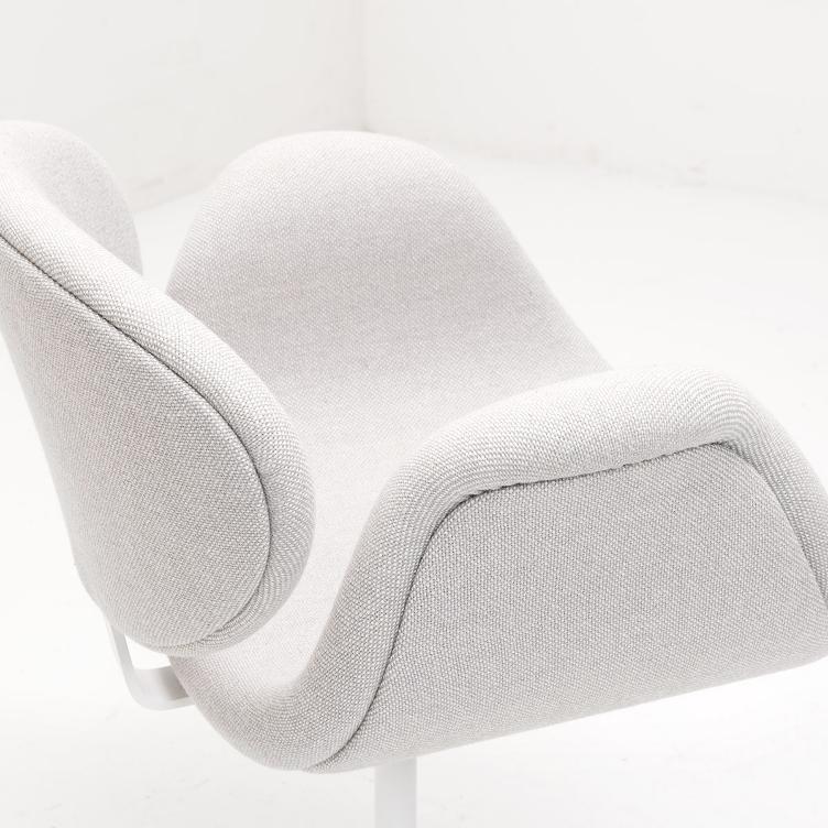Little Tulip Chair von Pierre Paulin für Artifort | Sessel mit Scheibe - 4