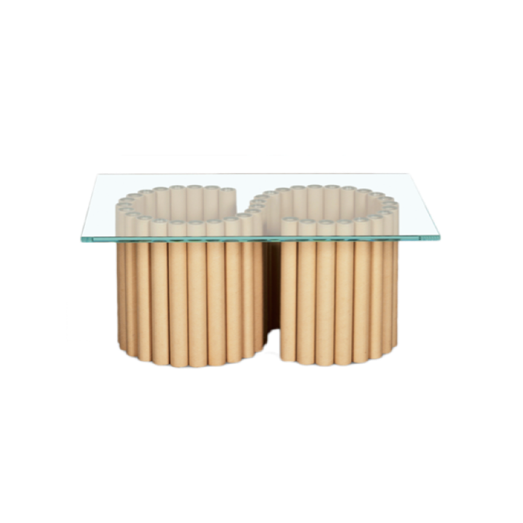 Carta Lounge Table Clubtisch von Shigeru Ban | Carta Collection