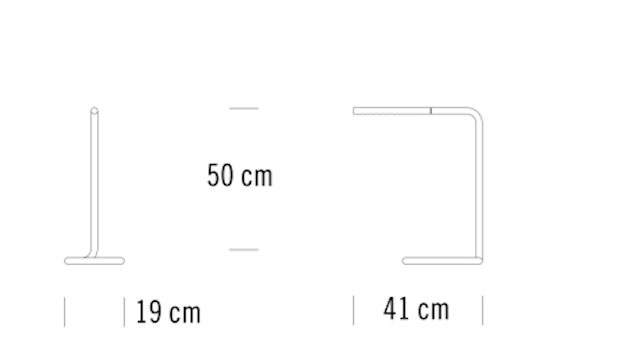 LUM 50 Tischleuchte von Thonet | Höhe 50 cm, Thonet, Ulf Möller, Tischleuchten, Leuchten