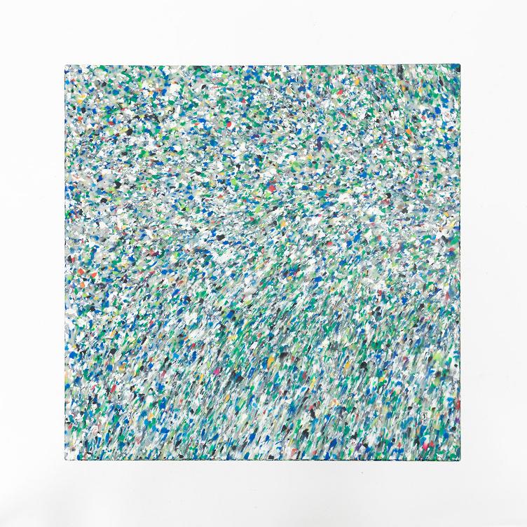 Manufakt Gartentisch PVC Recycling blau | ⌀65 cm und 65 x 65 cm, Manufakt, Tisch, Gartenmöbel