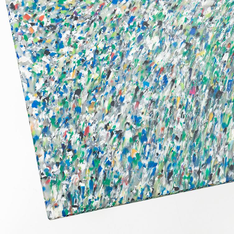 Manufakt Gartentisch PVC Recycling blau | ⌀65 cm und 65 x 65 cm, Manufakt, Tisch, Gartenmöbel