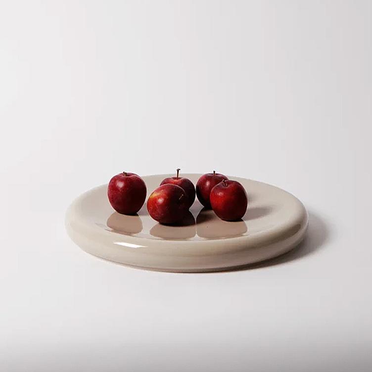 Matias Moellenbach Big O Plate | Porzellanschale Ø 38 cm | Diverse Farben, Edition Populaire & Partner, Küchenaccessoires, Accessoires