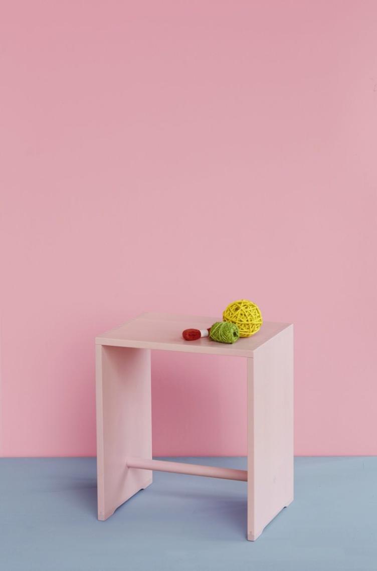 Max Hocker Max Bill Ulmer Hocker | Rosa Limited Edition | Beistelltische ...