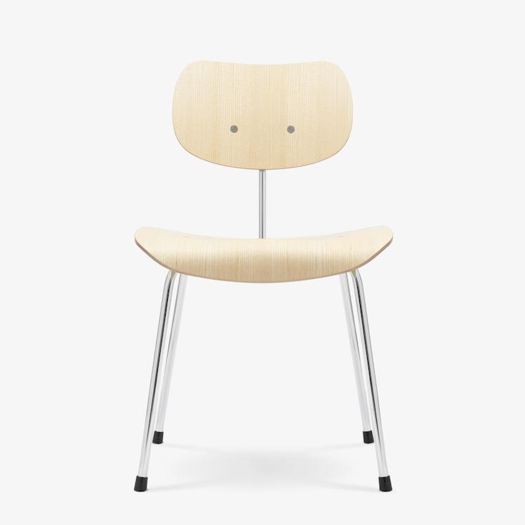 Chaise polyvalente SE 68 de Egon Eiermann | Bois naturel