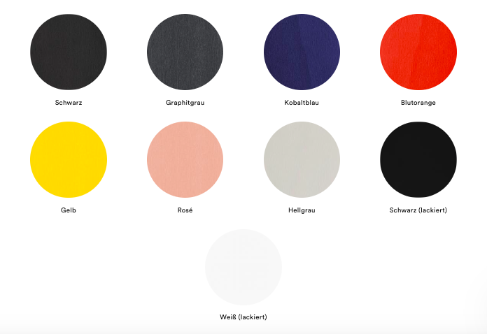 SE 68 SU Stapelstuhl von Egon Eiermann | Farbig, Wilde + Spieth, Egon Eiermann, Stuhl, Wohnmöbel