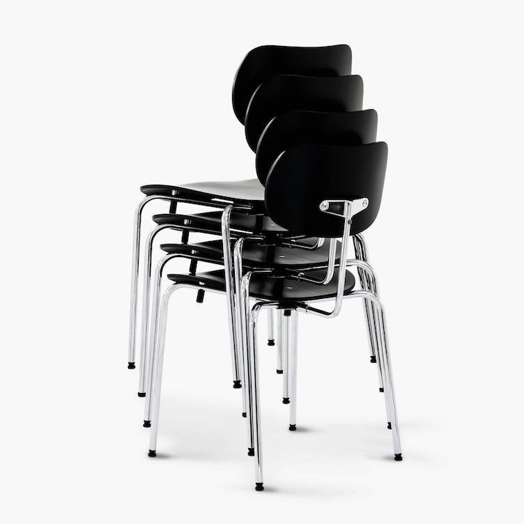 SE 68 SU Stapelstuhl von Egon Eiermann | Farbig, Wilde + Spieth, Egon Eiermann, Stuhl, Wohnmöbel