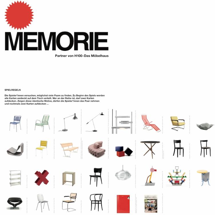 MEMORIE Spiel | H100 Edition, Bogen33 & Partner, Diverses, Wohnmöbel